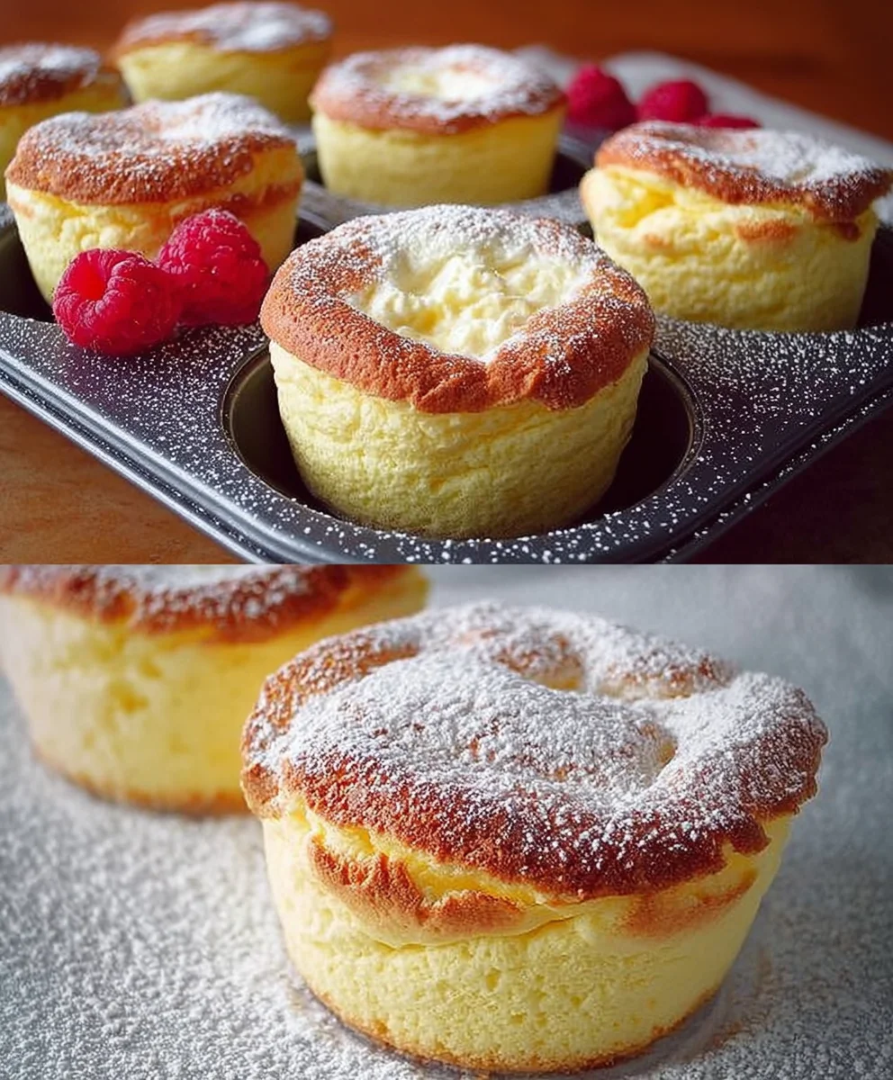 Schnelle Quark Vanillepudding Muffins | Einfach & Lecker