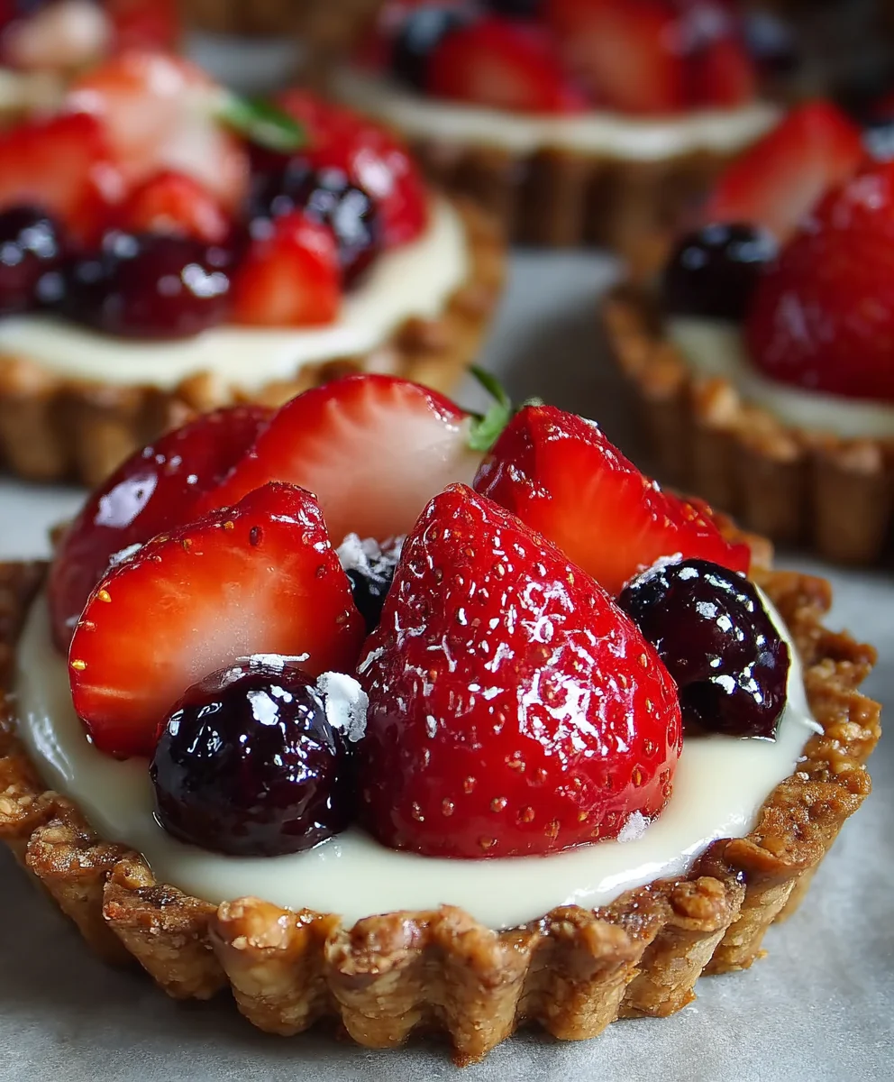 Fruchte Tartelettes: Vanillepudding Traum Rezept