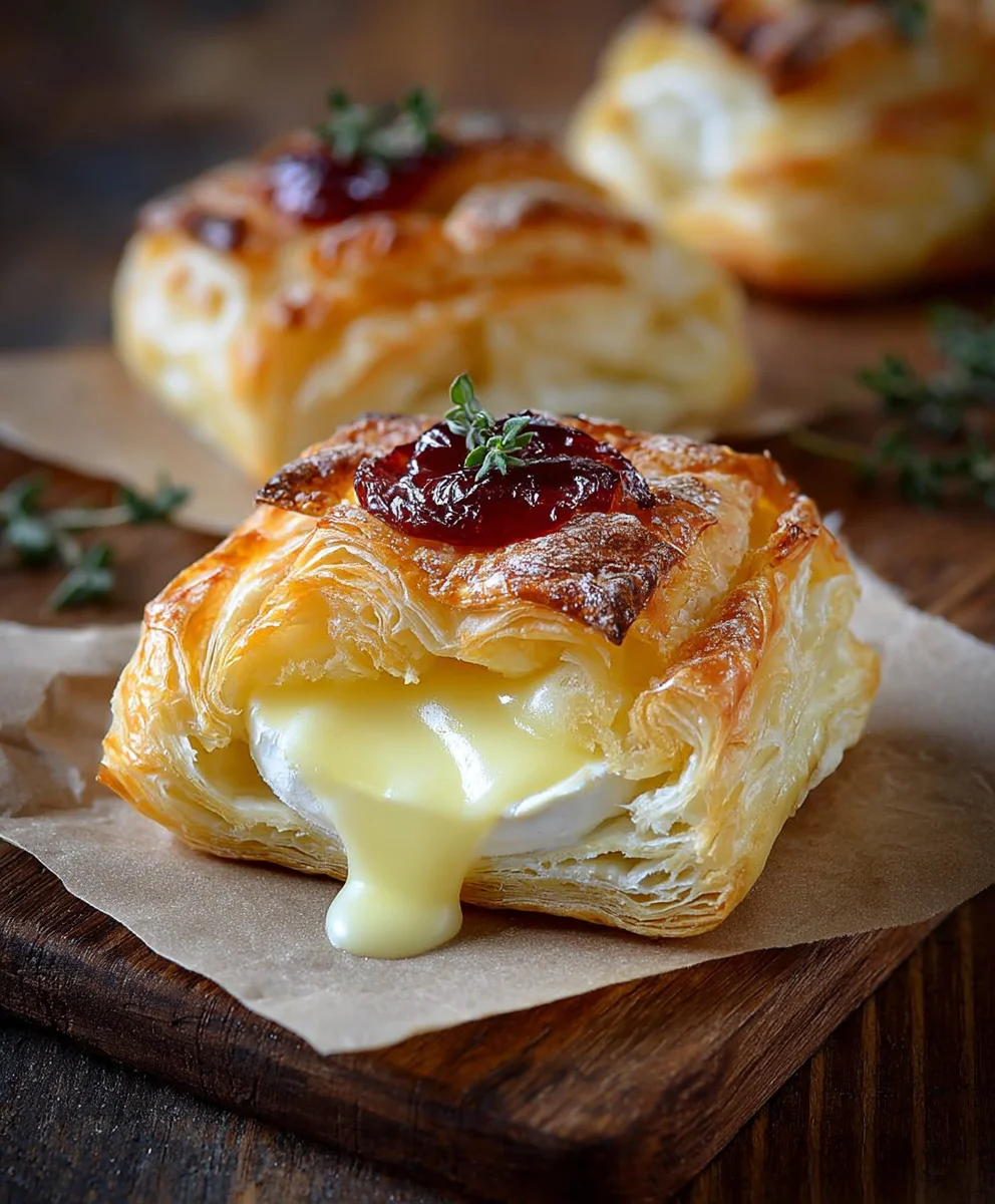 Camembert Blätterteig: Einfaches Rezept für köstliche Snacks
