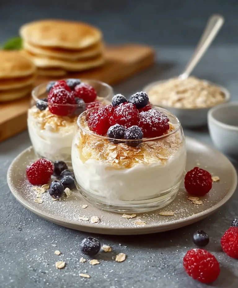 Quark-Haferflocken: Einfache, nicht-alkoholische Alternative!