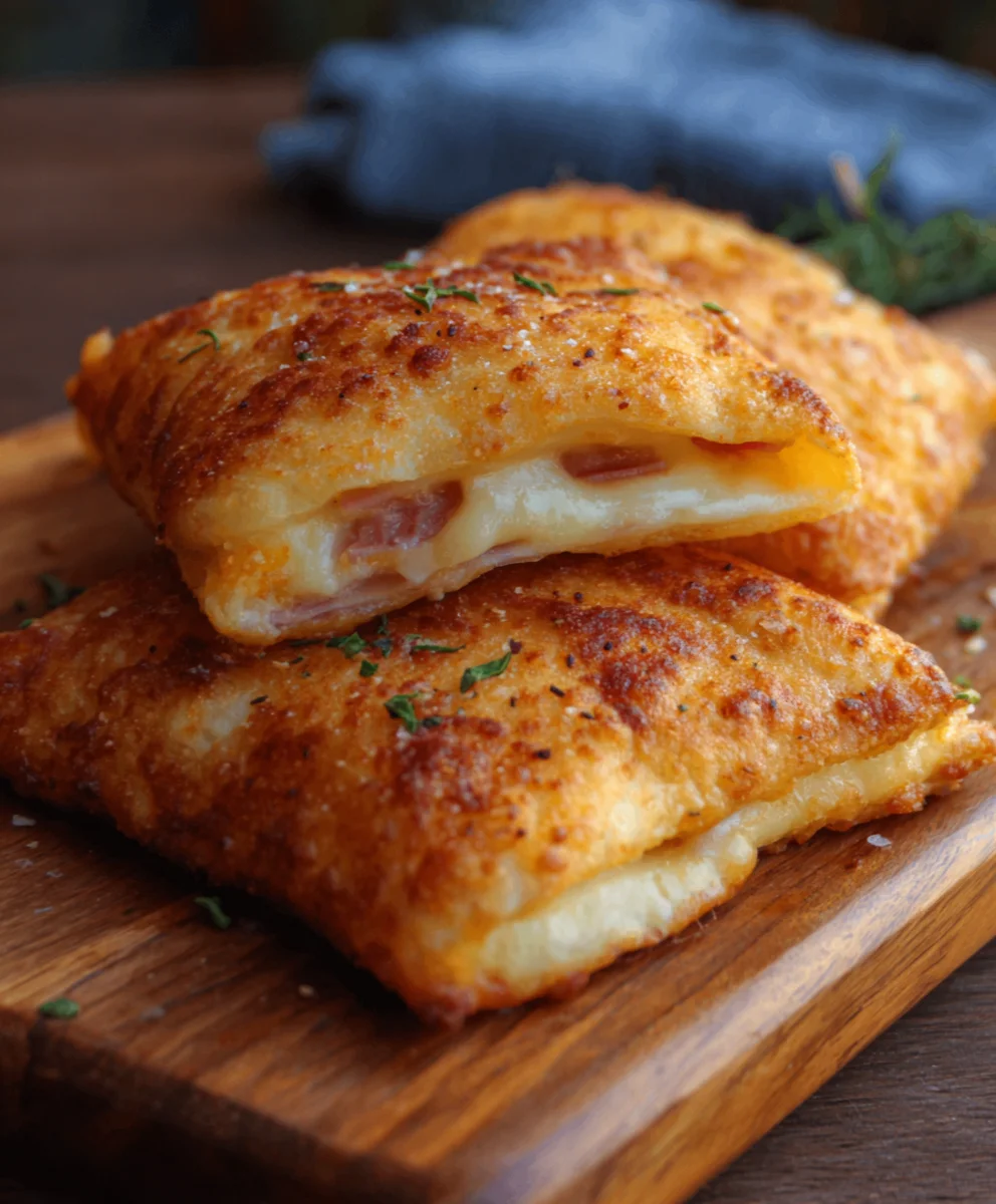 Rinder-Käse-Taschen im Airfryer | Schnell & Lecker