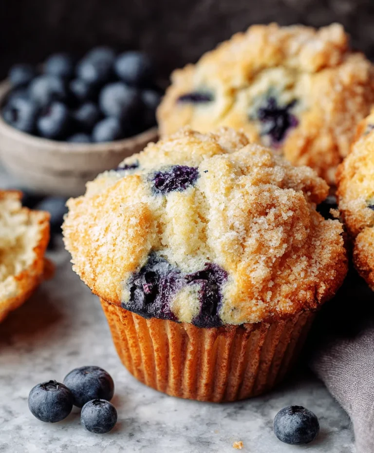 Bakery-Style Blaubeermuffins: Saftig & Lecker!