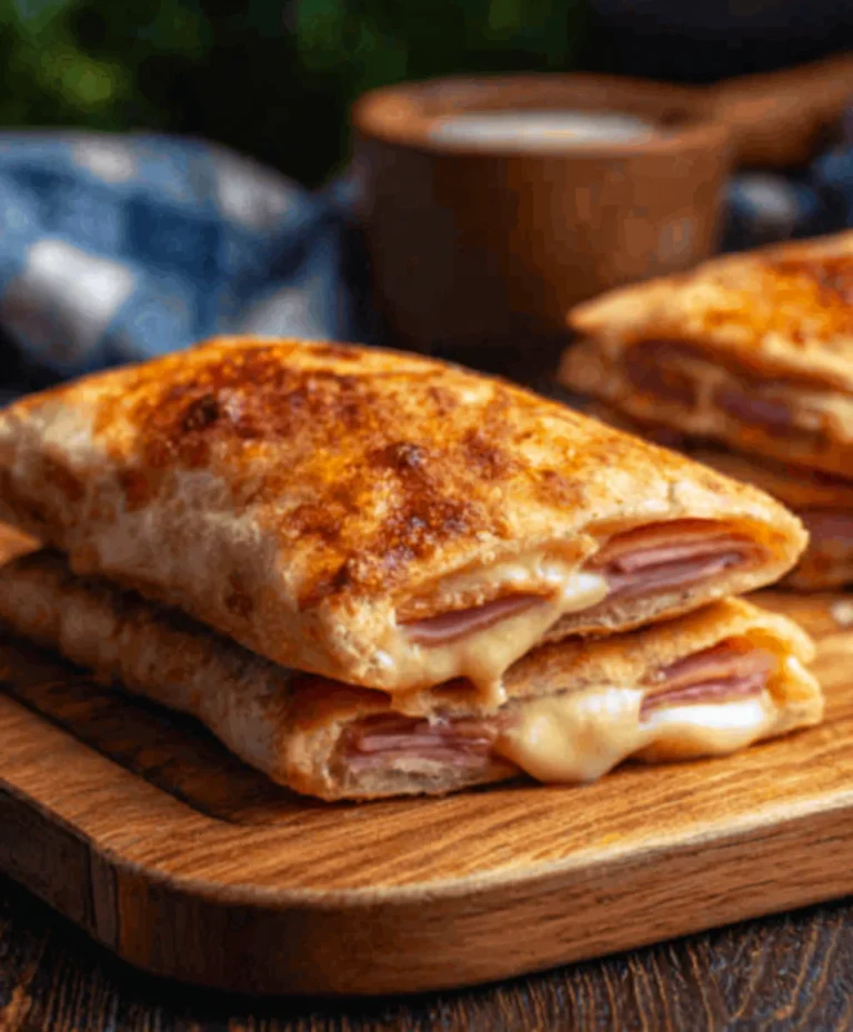 Herzhafte Rindfleisch-Käse-Taschen im Airfryer