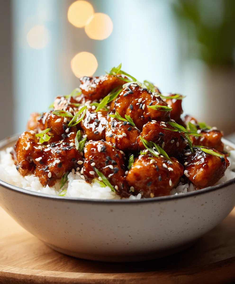 Airfryer Teriyaki Beef: Saftig, Glänzend, Bowl-Perfekt
