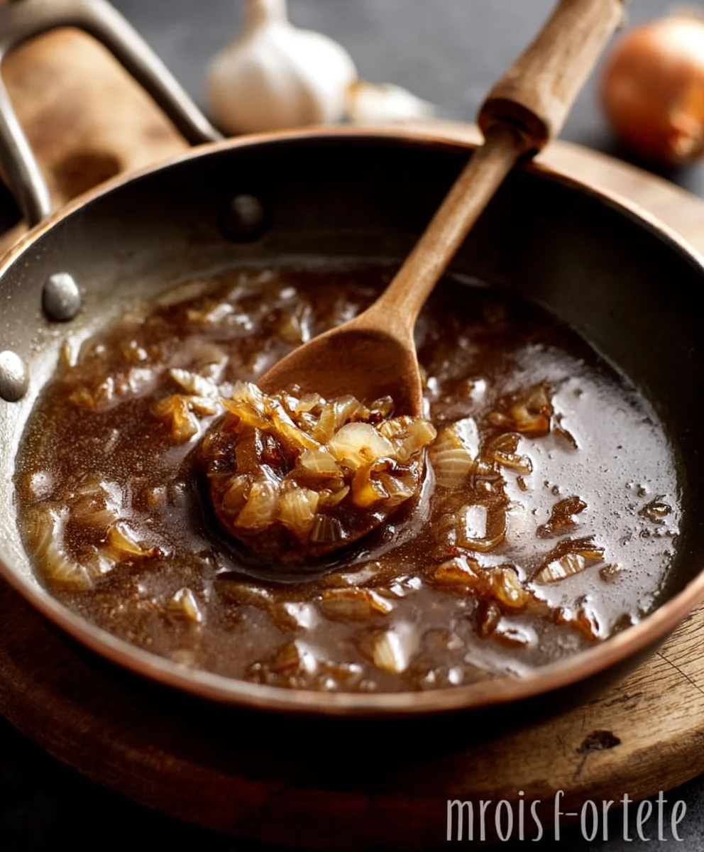 Schnelle Braune Zwiebelsoße: So geht's!
