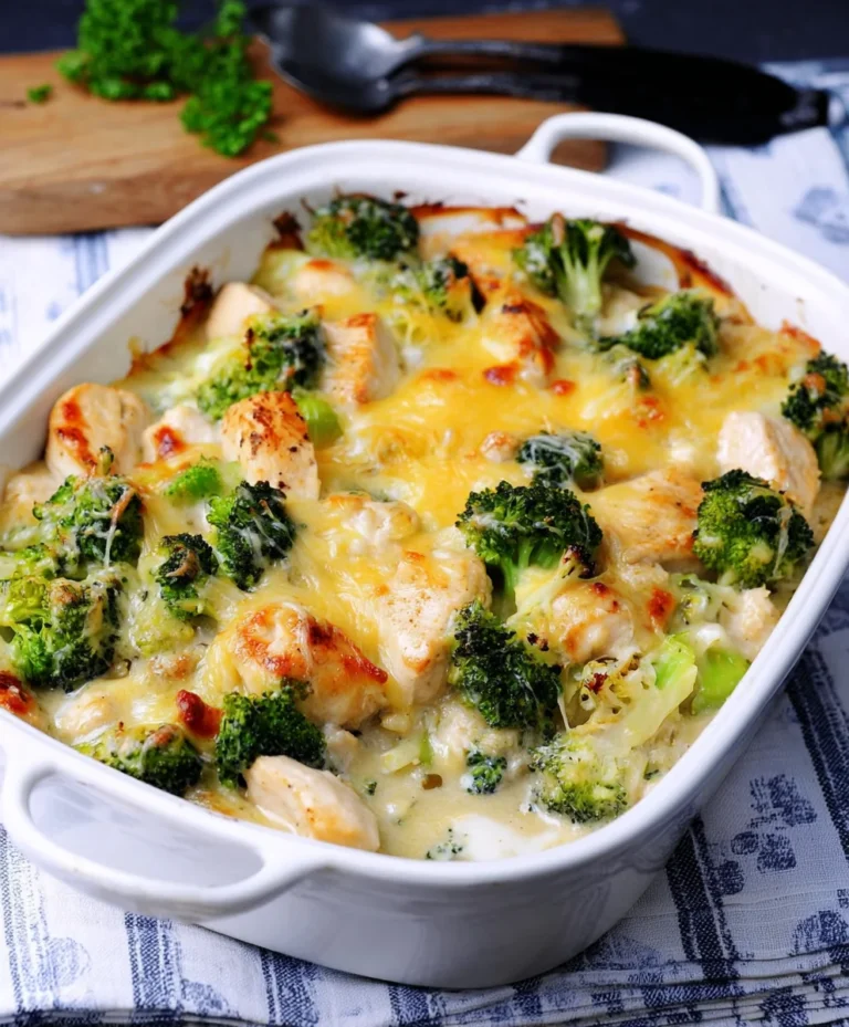 Hähnchen-Brokkoli-Auflauf: Einfach & Lecker