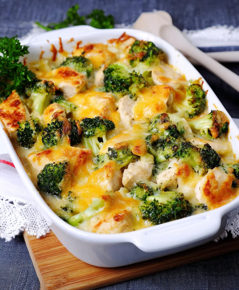 Hähnchen-Brokkoli-Auflauf: Einfach & Lecker