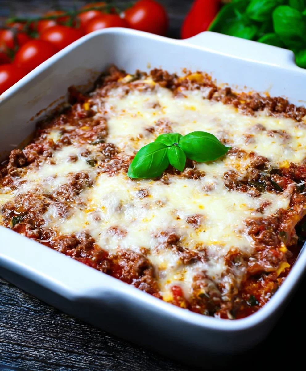 Low Carb Lasagne: Keto-Rezept ohne Kohlenhydrate