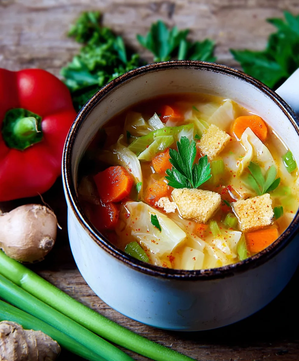 Leichte Kohlsuppe: Gesund & Lecker