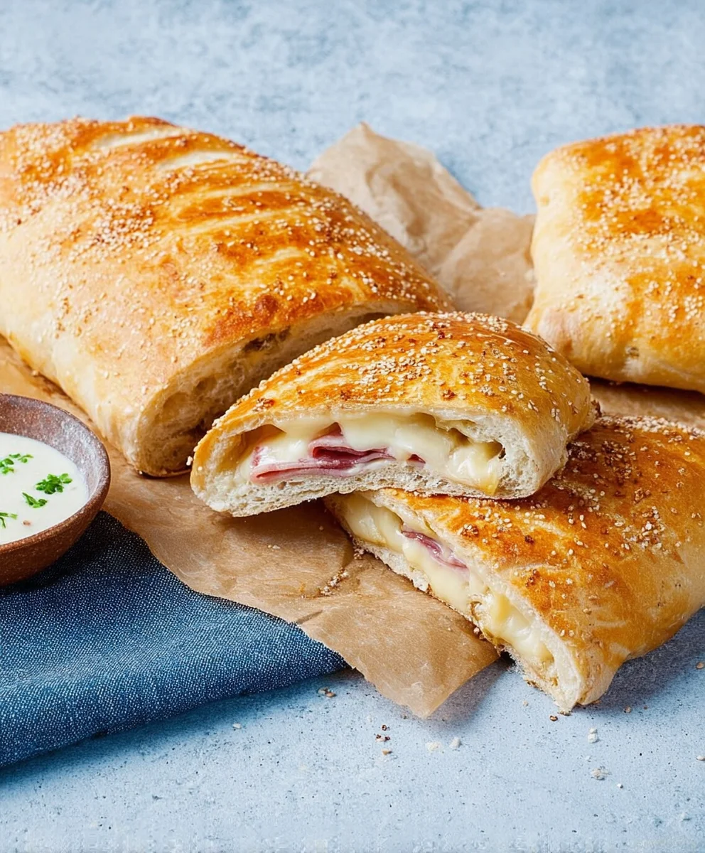 Gefülltes Handbrot: Party-Brot mit Rinderhackfleisch